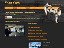 Tablet Screenshot of fight-club.biz